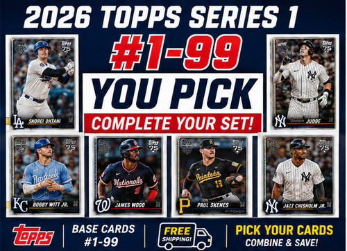 2026 topps serie 1 - topps, #1-99