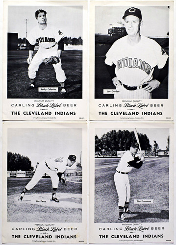 1960 carling cleveland - 1960, indians