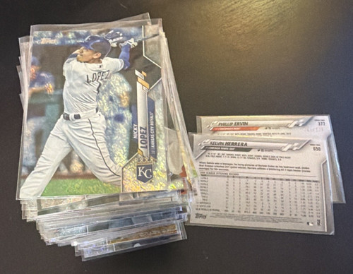 Topps factory set sparkle foil - set,